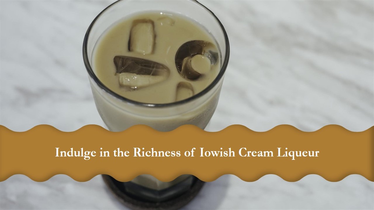 Iowish Cream Liqueur Recipe